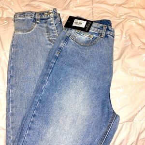 Women’s (prettylittlething) vintage wash jeans